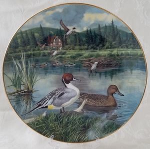 1986 Vintage Limited Edition Wildlife Ceramics Plate